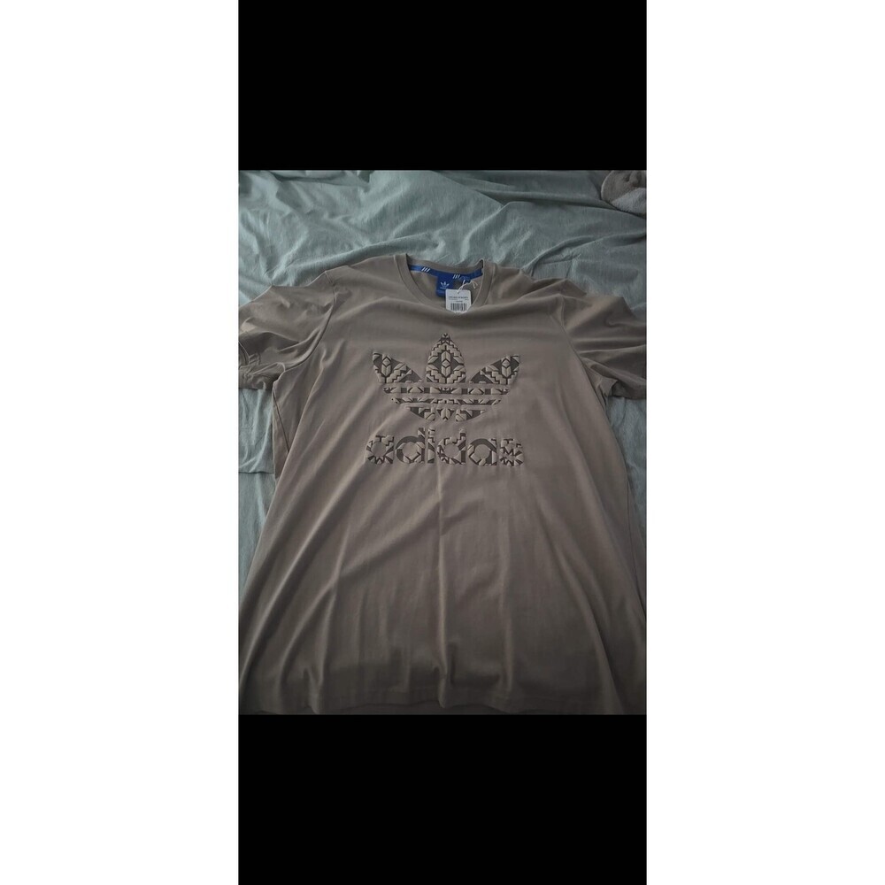 Retro Beige XXL Adidas Tee